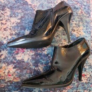 Miu Miu patent leather ankle boots